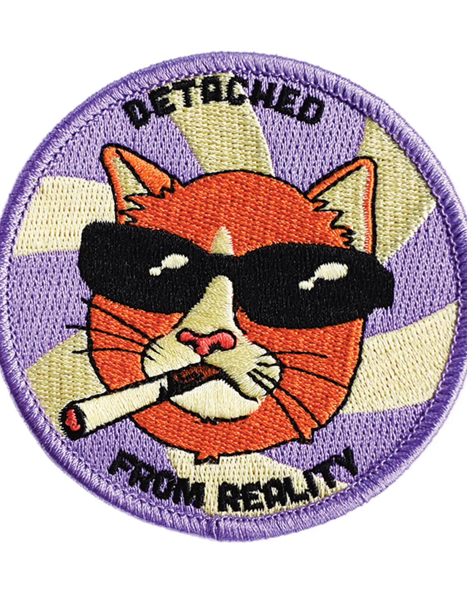 Detached from Reality Embroidered Patch