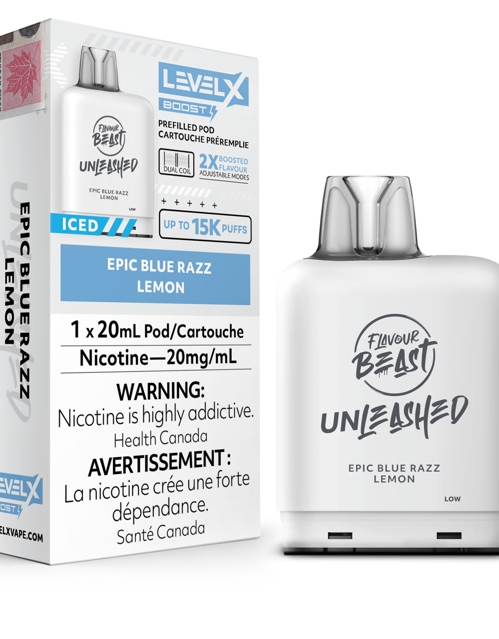 Level X Unleashed Boost Pod 20ml