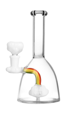 7.25" Rainbow Cloud Bong