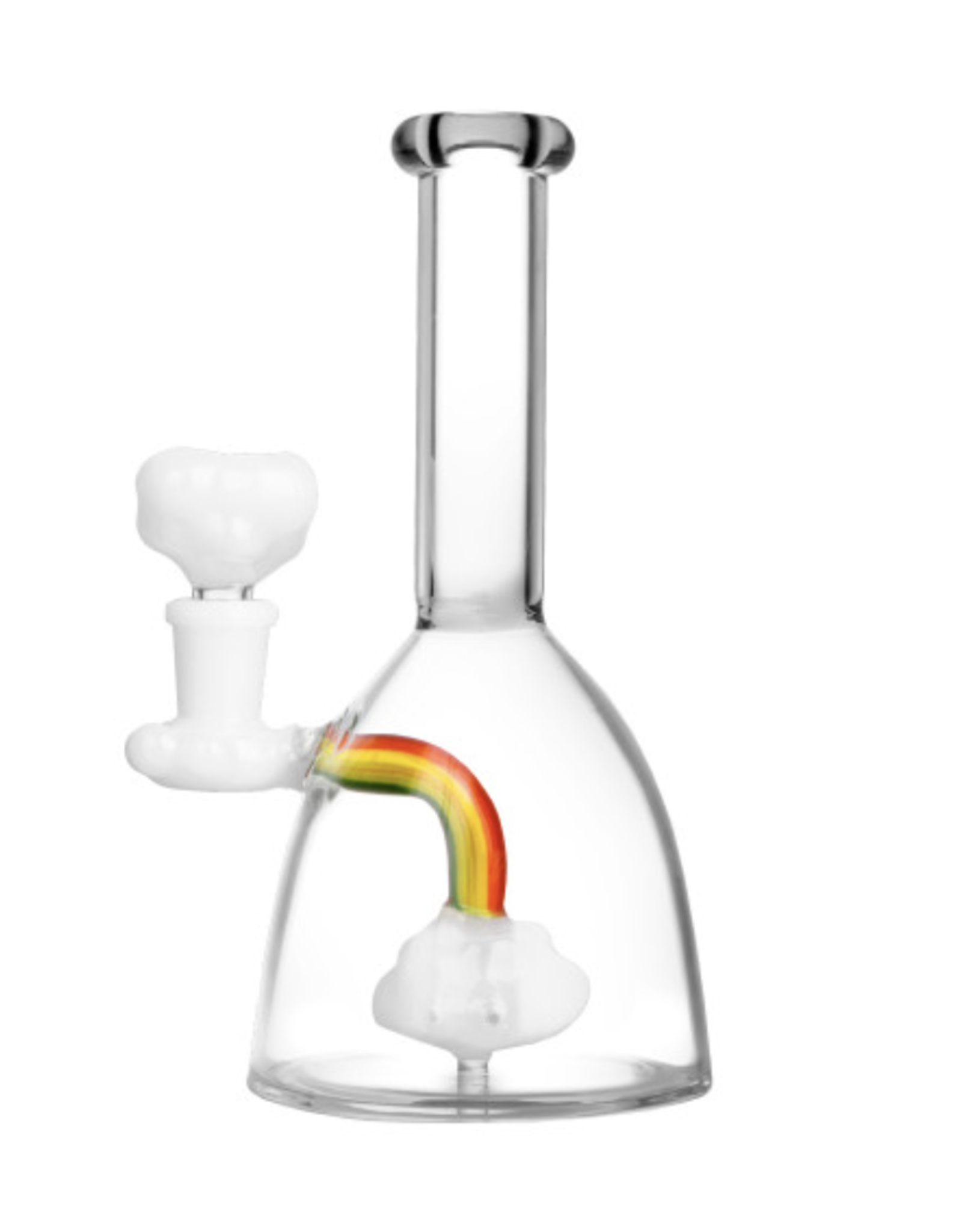 7.25" Rainbow Cloud Bong