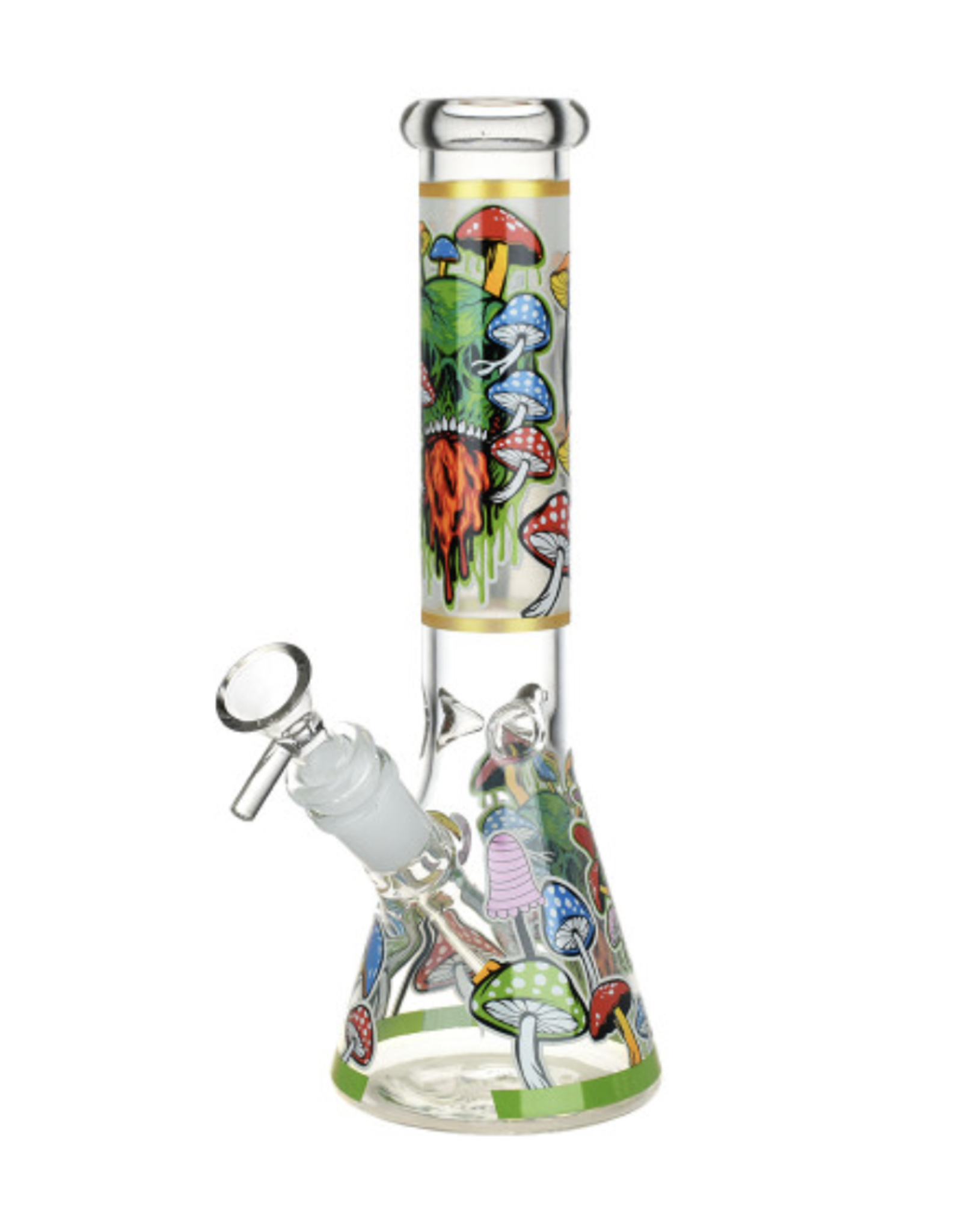 10" Monsters & Shrooms Glow Beaker
