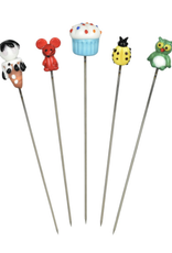 5" Glass Bead Poker - Asst. Styles 5" Glass Bead Poker - Asst. Styles