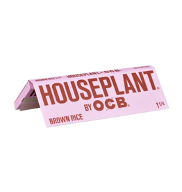 Houseplant by OCB Brown Rice 1.25 Rolling Papers - 50 Papers/Pack