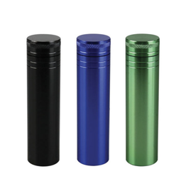 Aluminum Storage Tube - 3.85"x1" - Asst. Colours