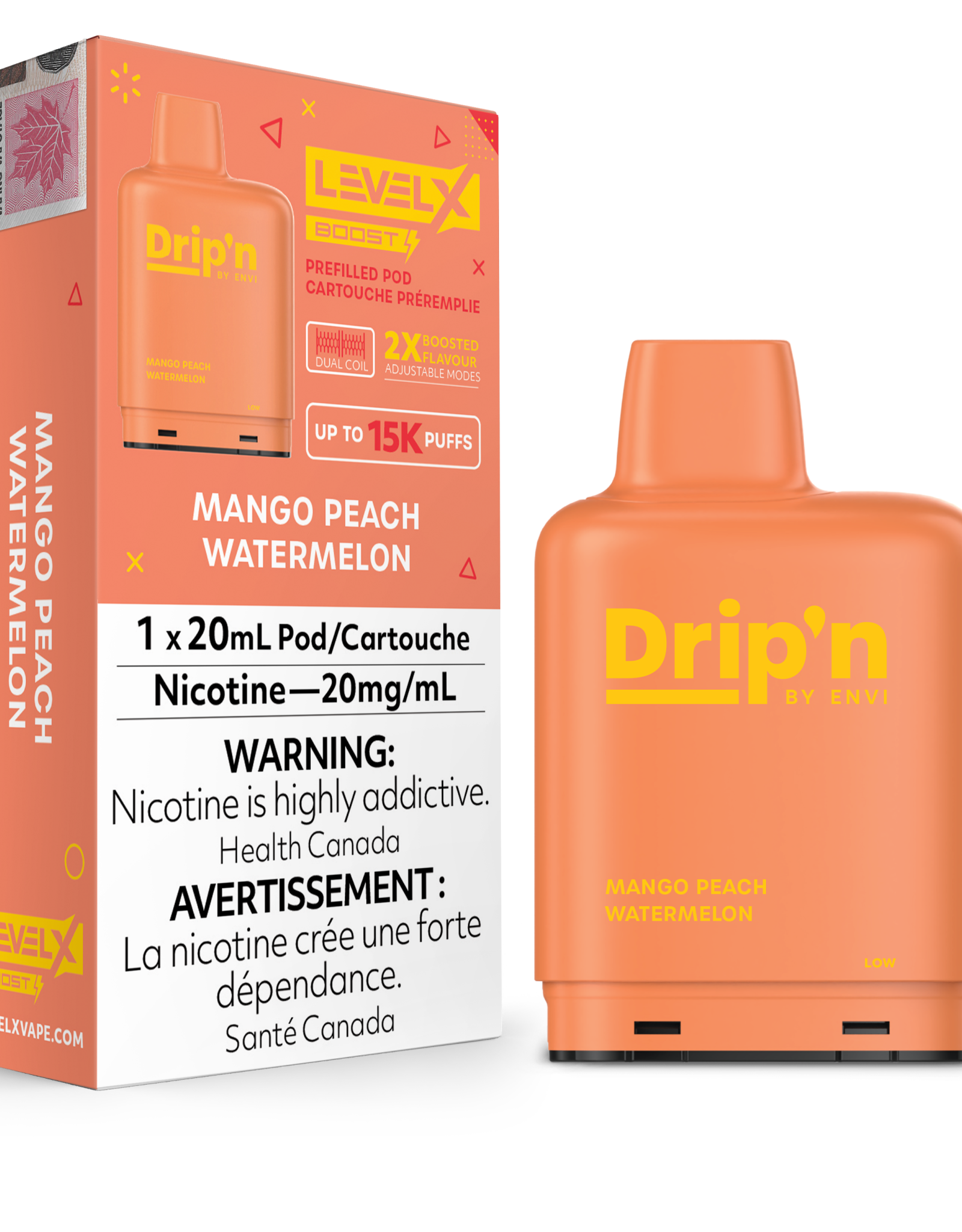 Level X Drip'n Boost Pod 20ml