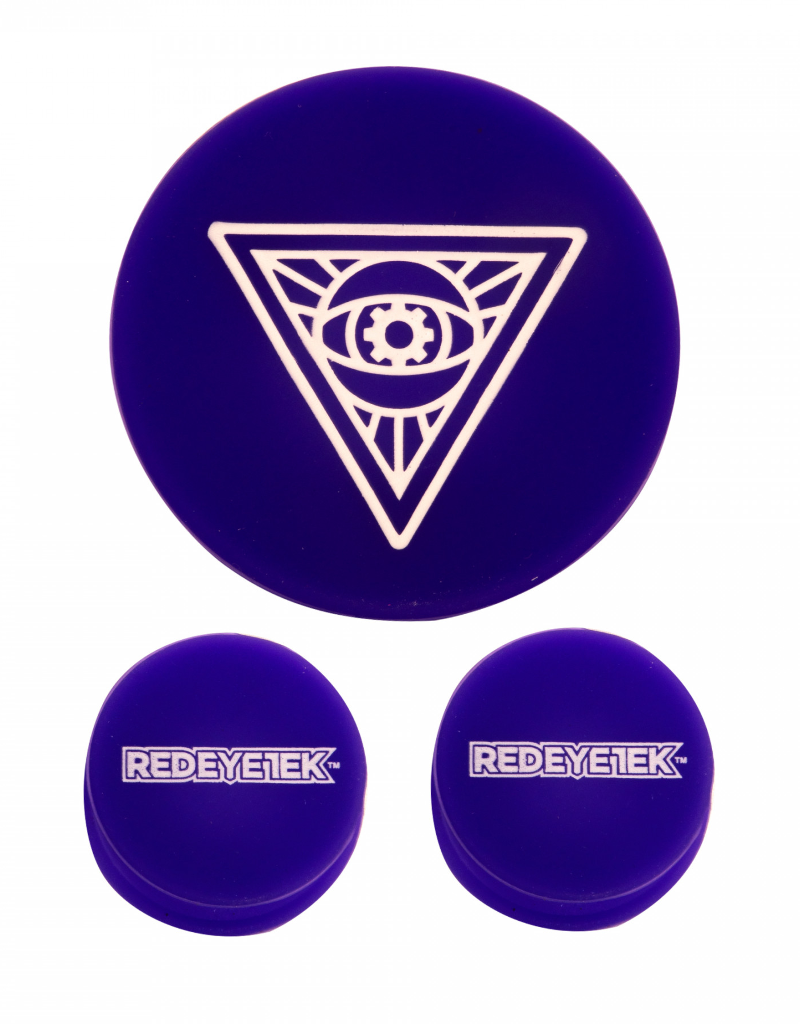 Red Eye Glass Silcone Cleaning Caps