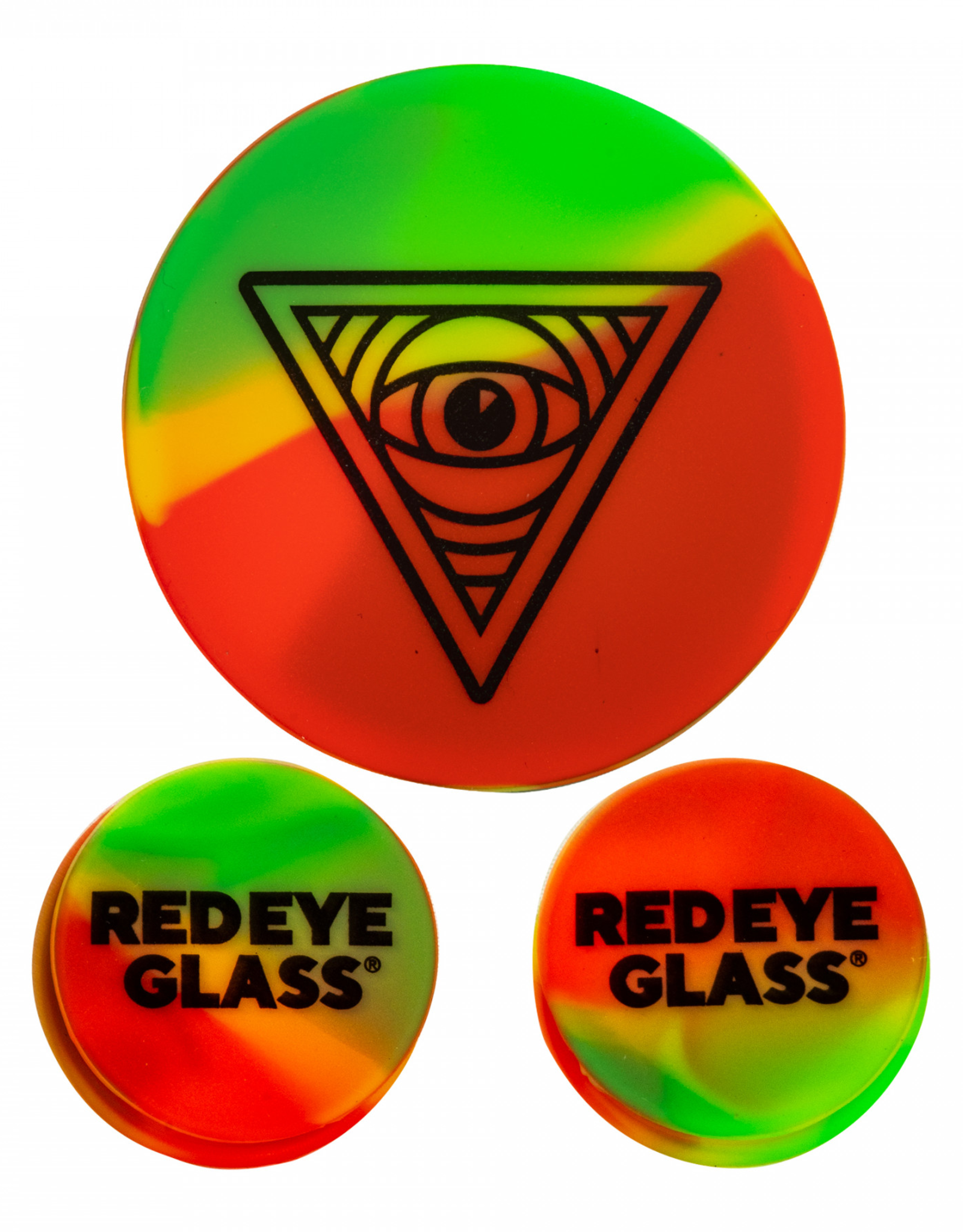 Red Eye Glass Silcone Cleaning Caps