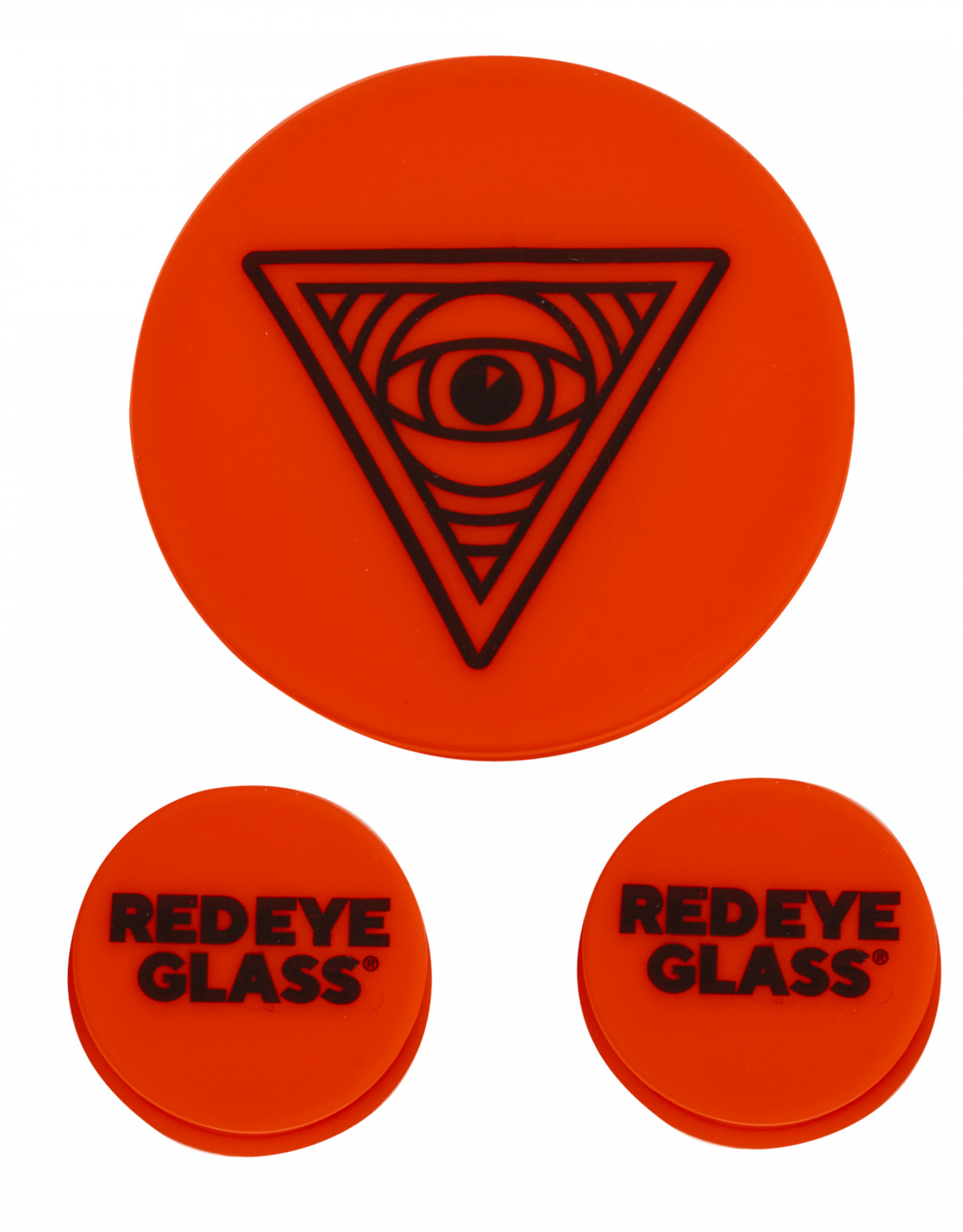 Red Eye Glass Silcone Cleaning Caps