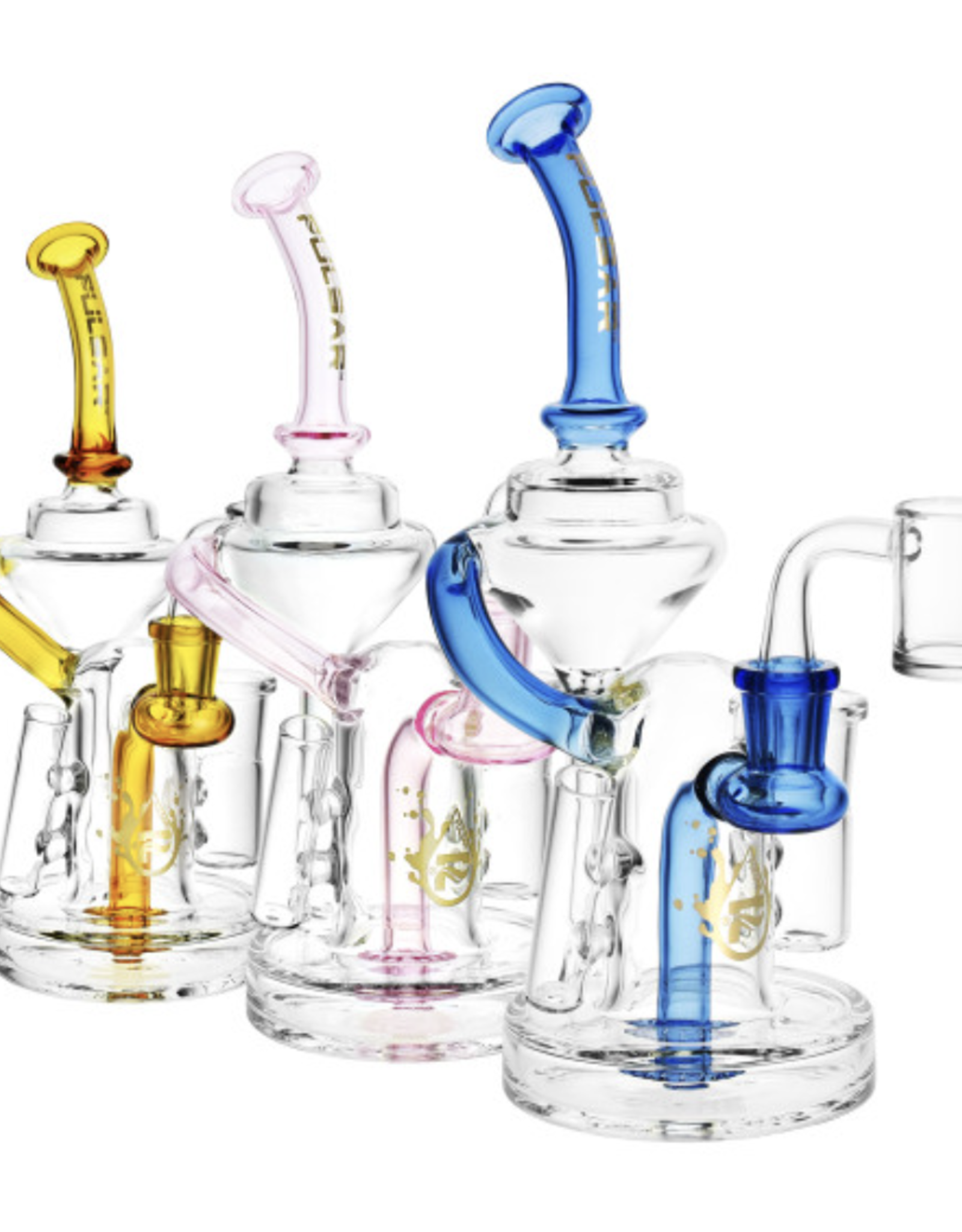 Pulsar 9" All in One Station Dab Rig V3 by Pulsar - Assorted Colours