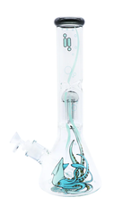 Infyniti 14" Blue Squid 12 Arm Perk Bong by Infyniti