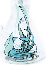 Infyniti 14" Blue Squid 12 Arm Perk Bong by Infyniti