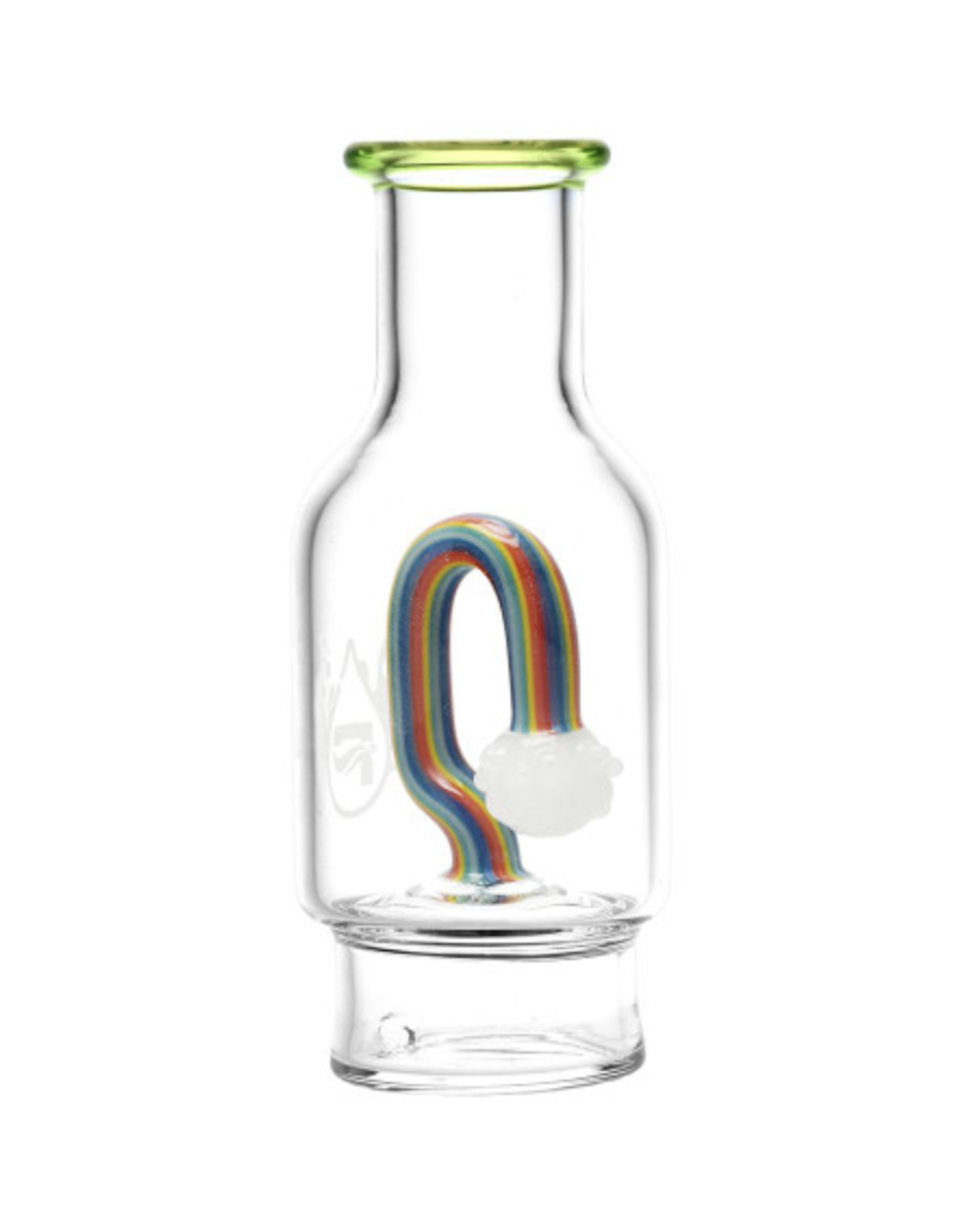 Pulsar 4.75" Rainbow Resilience Bubbler Attachment for Puffco Peak/Pro by Pulsar