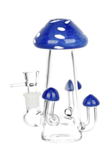 6" Old School Toadstool Bong - Assorted Colours