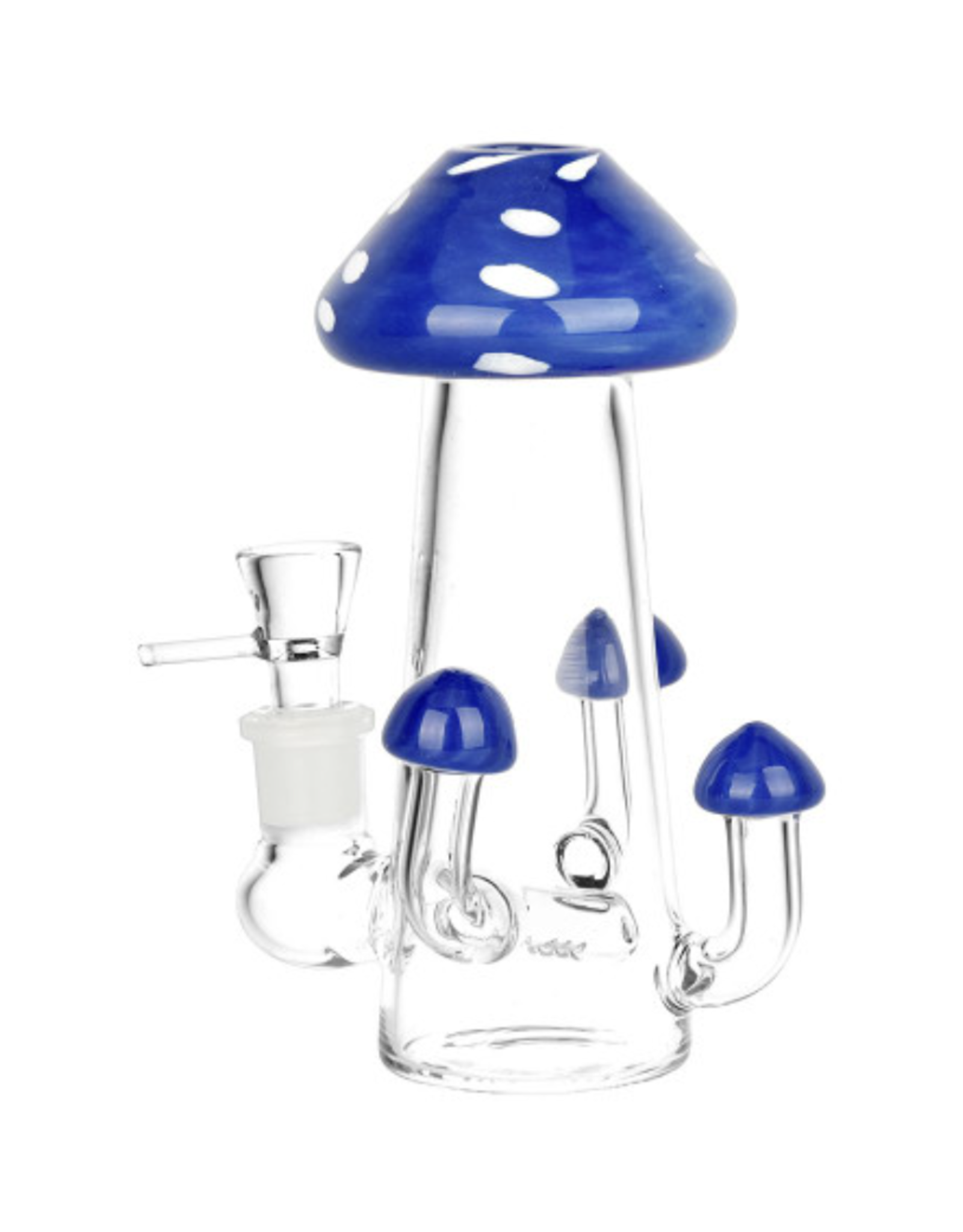 6" Old School Toadstool Bong - Assorted Colours