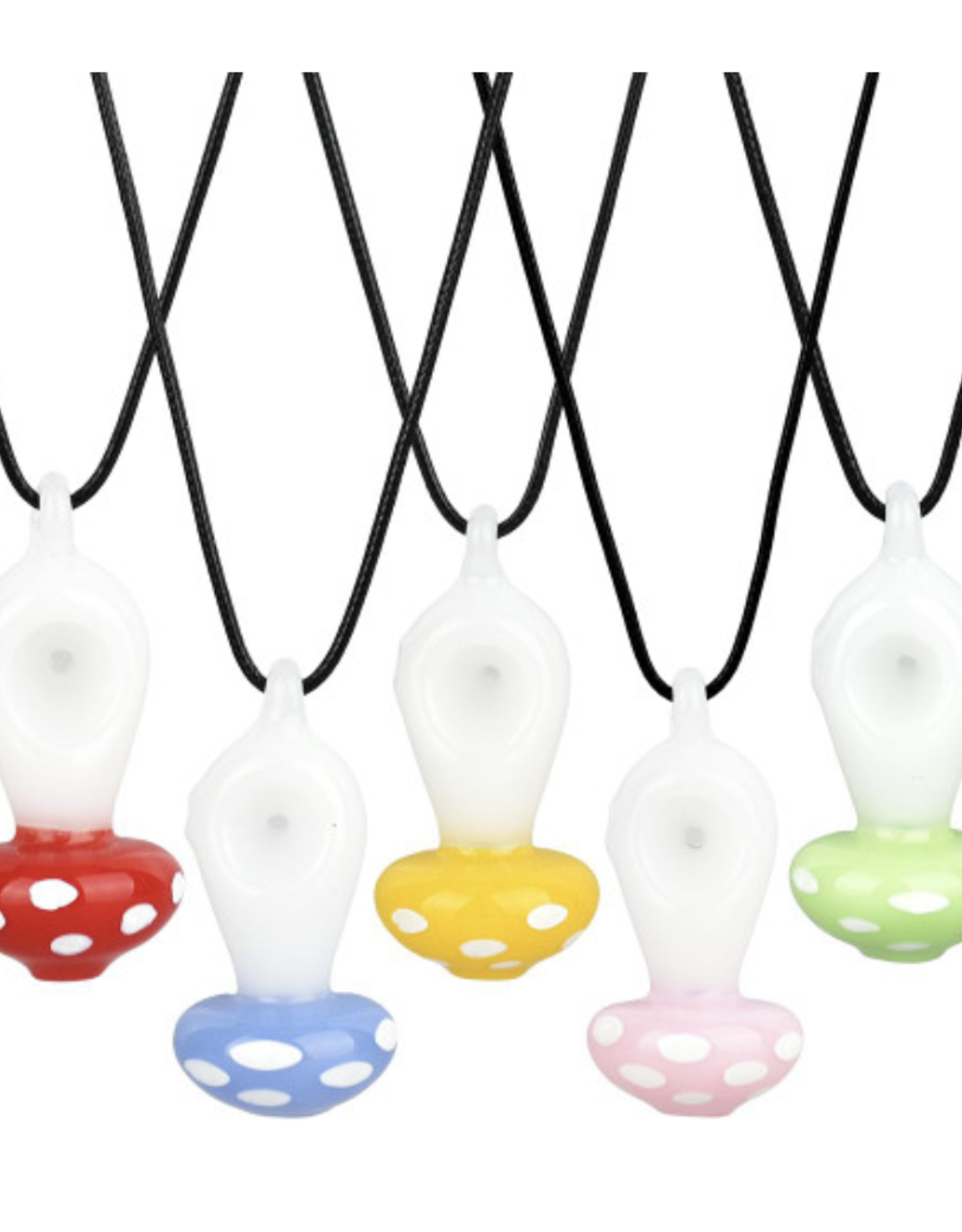 2.5" Mushroom Pipe Necklace