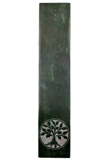 Green Tree of Life Soapstone Incense Burner