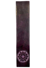 Purple Lotus Soapstone Incense Burner