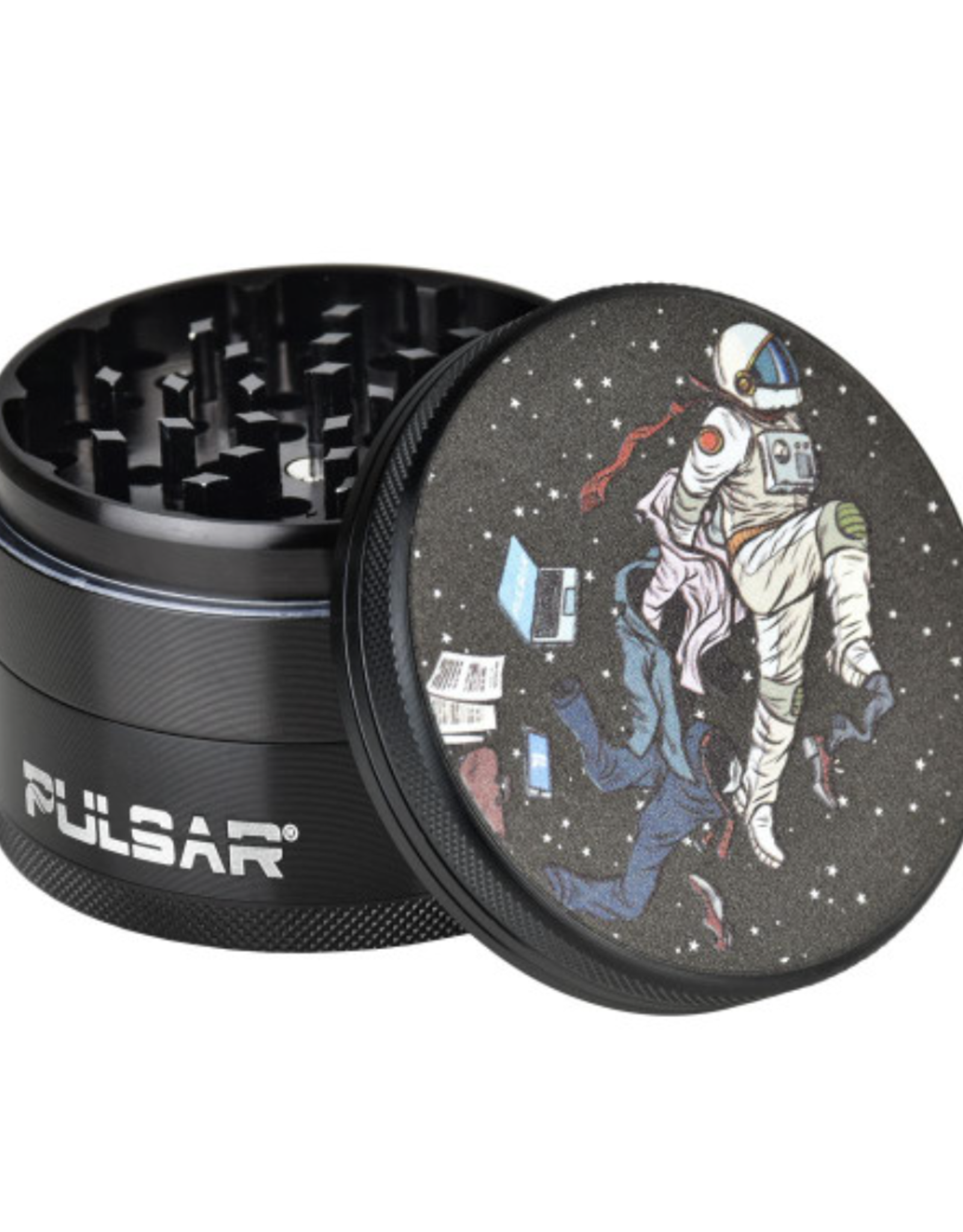 Pulsar Super Spaceman 2.5" 4 Piece Grinder by Pulsar