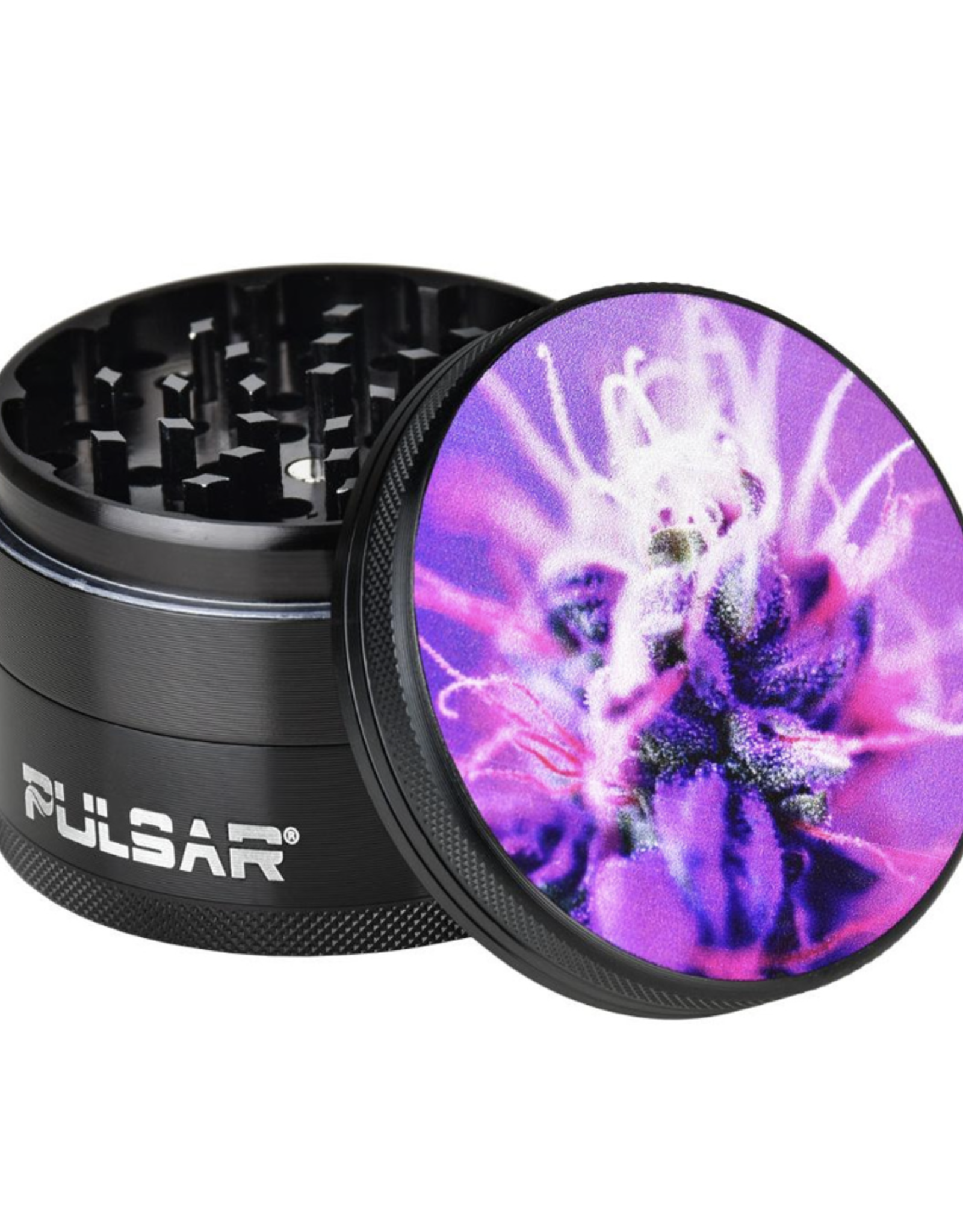Pulsar Flowering 2.5" 4 Piece Grinder by Pulsar