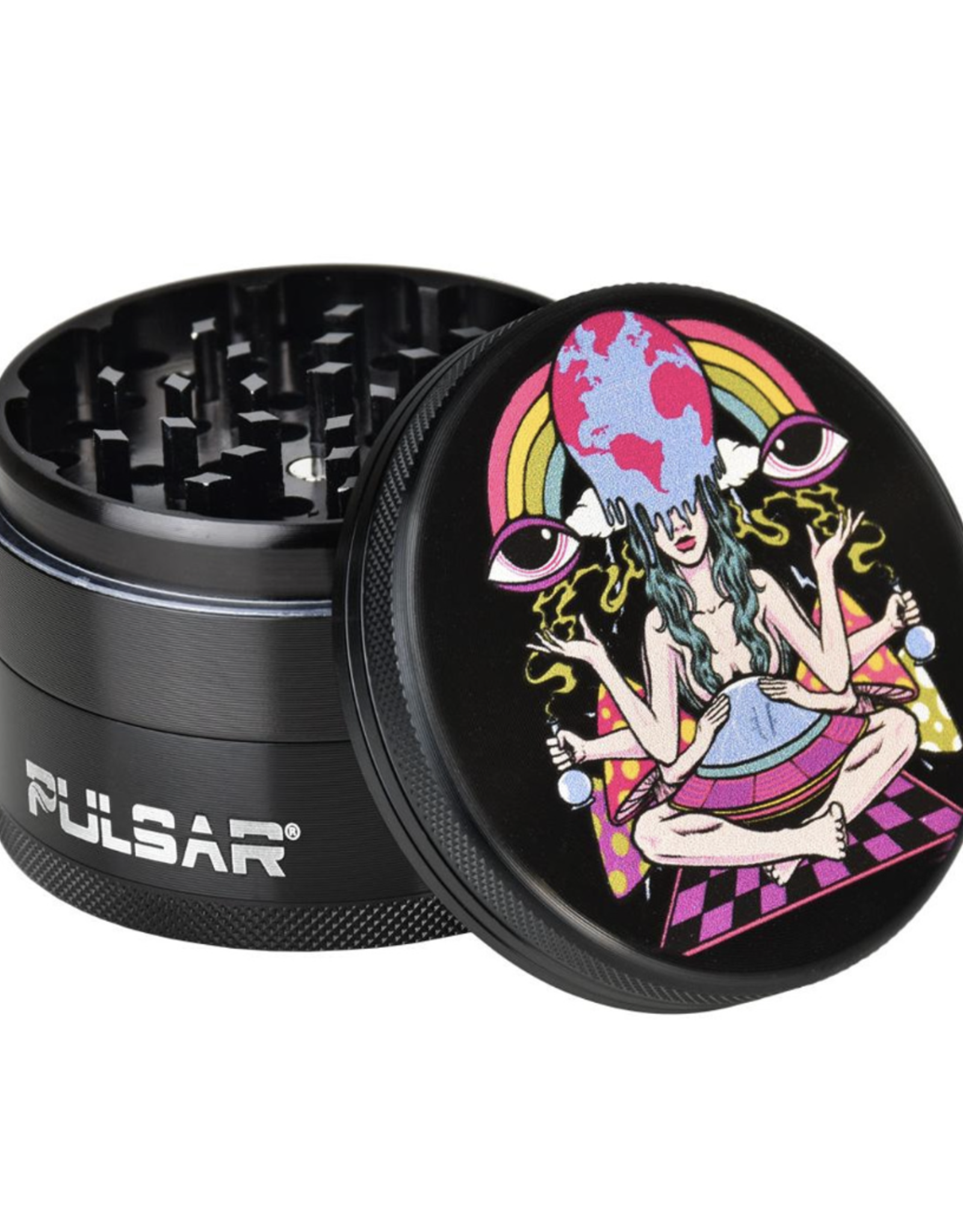 Pulsar Meditation 2.5" 4 Piece Grinder by Pulsar