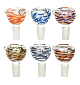 14mm Glass on Glass Bowl - Assorted Colours