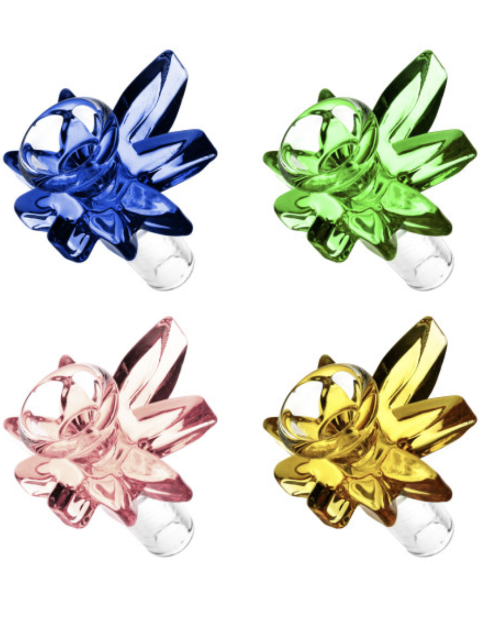 14mm Leaf Bowl - Assorted Colours