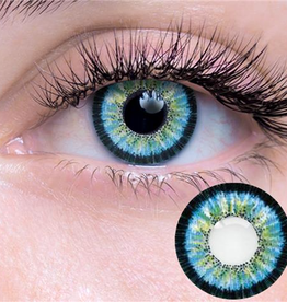 Bold Blue Contact Lenses