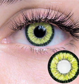 Bold Green Contact Lenses