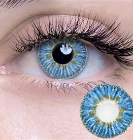 Brilliant Blue Contact Lenses