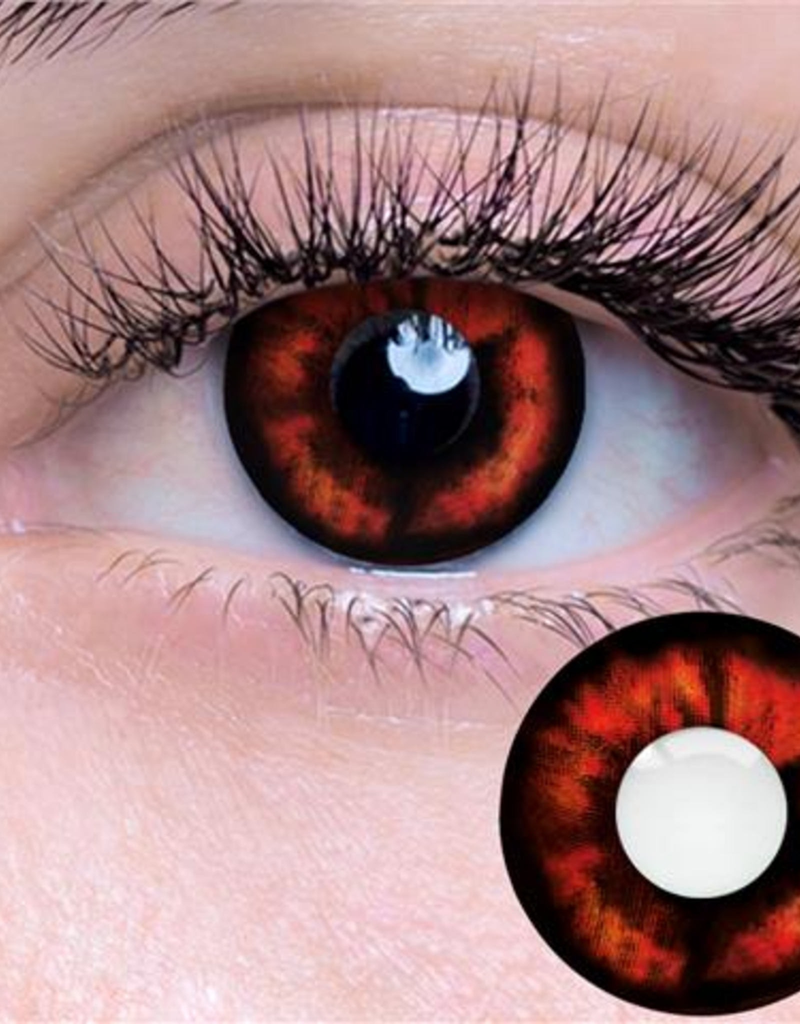 Red Demon Contact Lenses