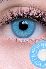 Blue Shiva Contact Lenses