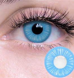 Blue Shiva Contact Lenses