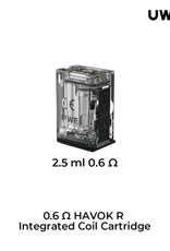 Uwell Uwell Havok R 0.6Ω Pods 4 Pack [CRC Version]