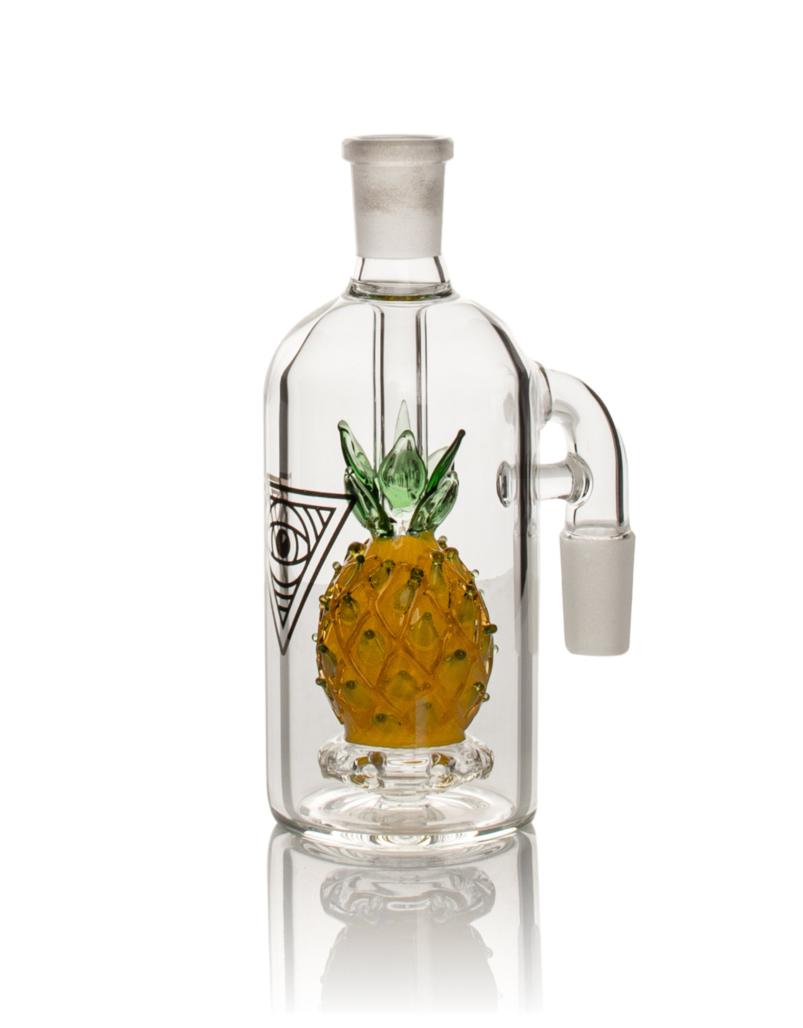Red Eye Glass 14mm Pineapple Ashcatcher by Red Eye Glass