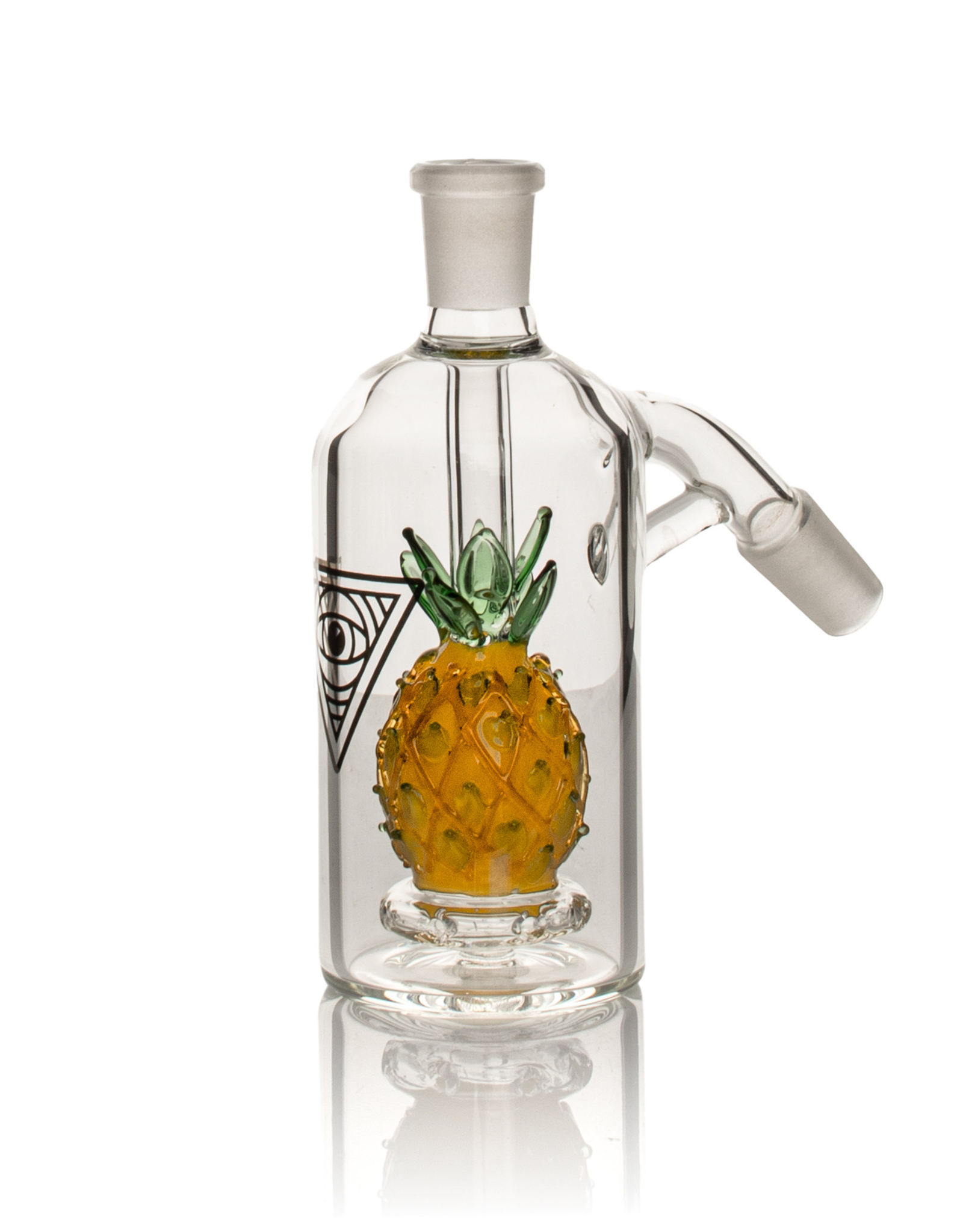 Red Eye Glass 14mm Pineapple Ashcatcher by Red Eye Glass