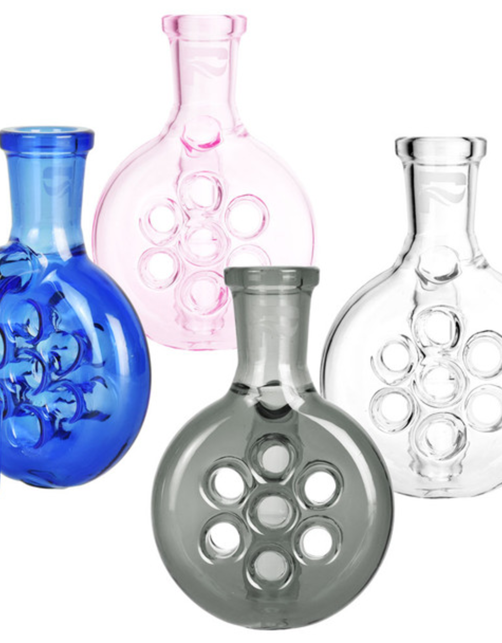 Pulsar 14mm 90° Swiss Perc Dry Ash Catcher by Pulsar - Assorted Colours