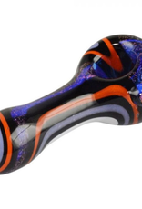 Pulsar 4" Outer Space Dichroic Swirl Pipe by Pulsar