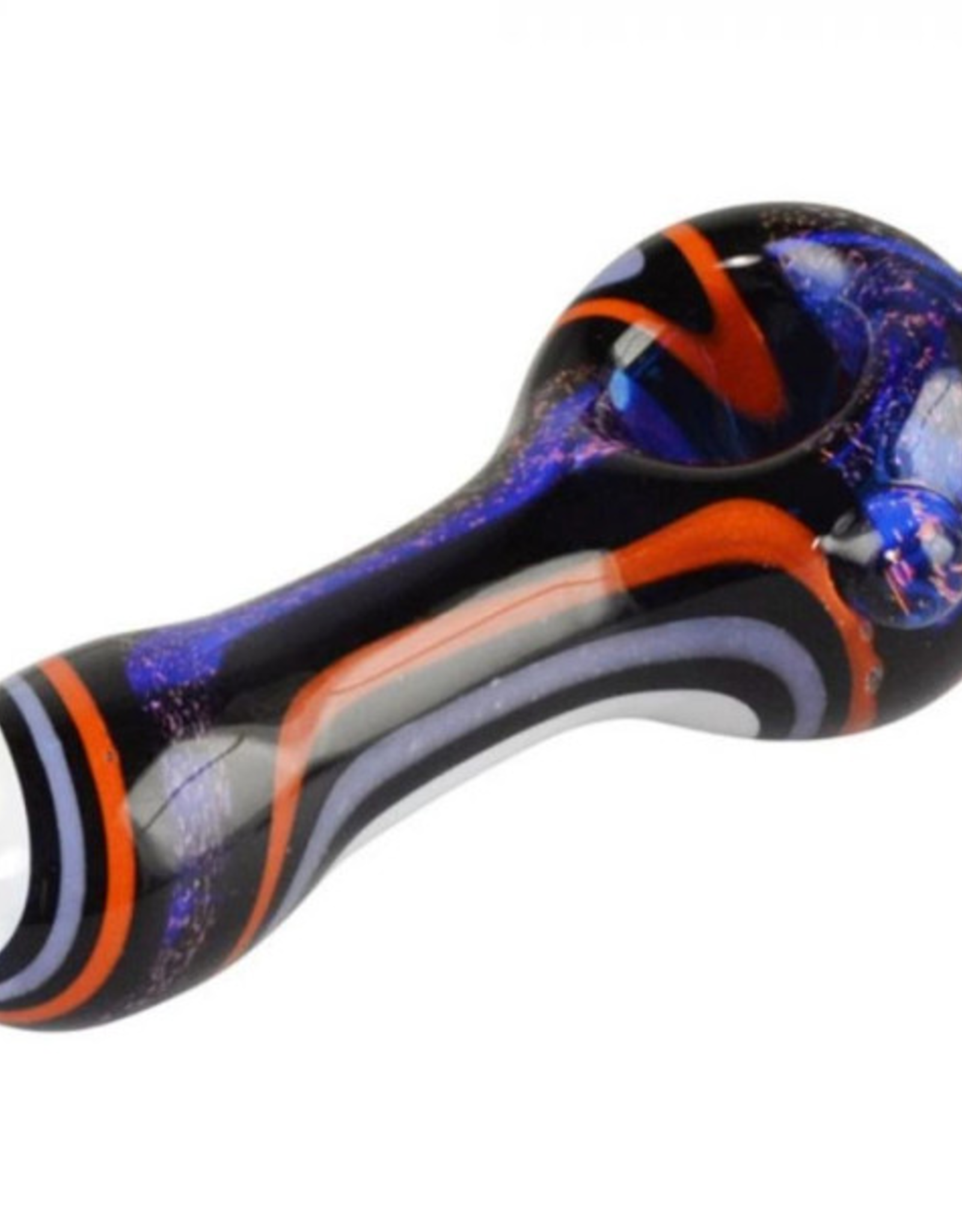Pulsar 4" Outer Space Dichroic Swirl Pipe by Pulsar