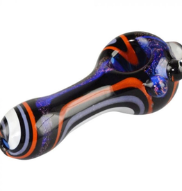 Pulsar 4" Outer Space Dichroic Swirl Pipe by Pulsar