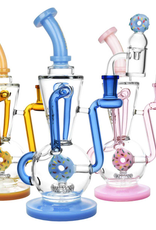 Pulsar 10.75" Delectable Doughnut Recycler Rig by Pulsar
