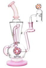 Pulsar 10.75" Delectable Doughnut Recycler Rig by Pulsar