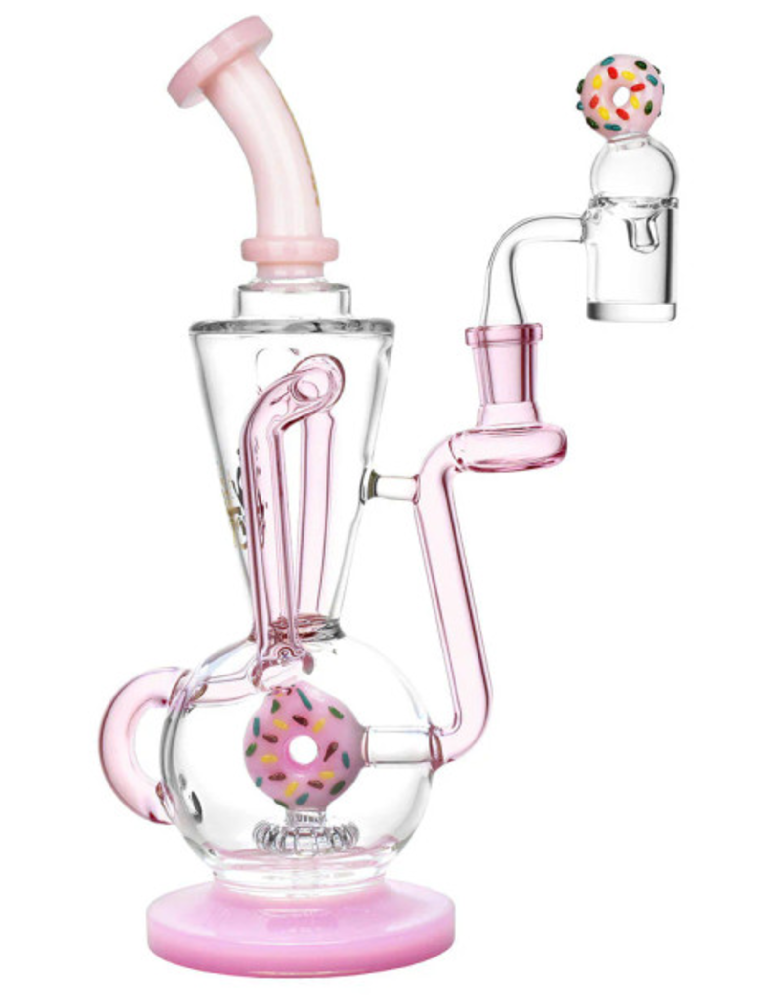 Pulsar 10.75" Delectable Doughnut Recycler Rig by Pulsar
