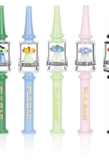 Pulsar 6.25" Shroom Dab Straw w/ Honeycomb Filter by Pulsar - Assorted Colours
