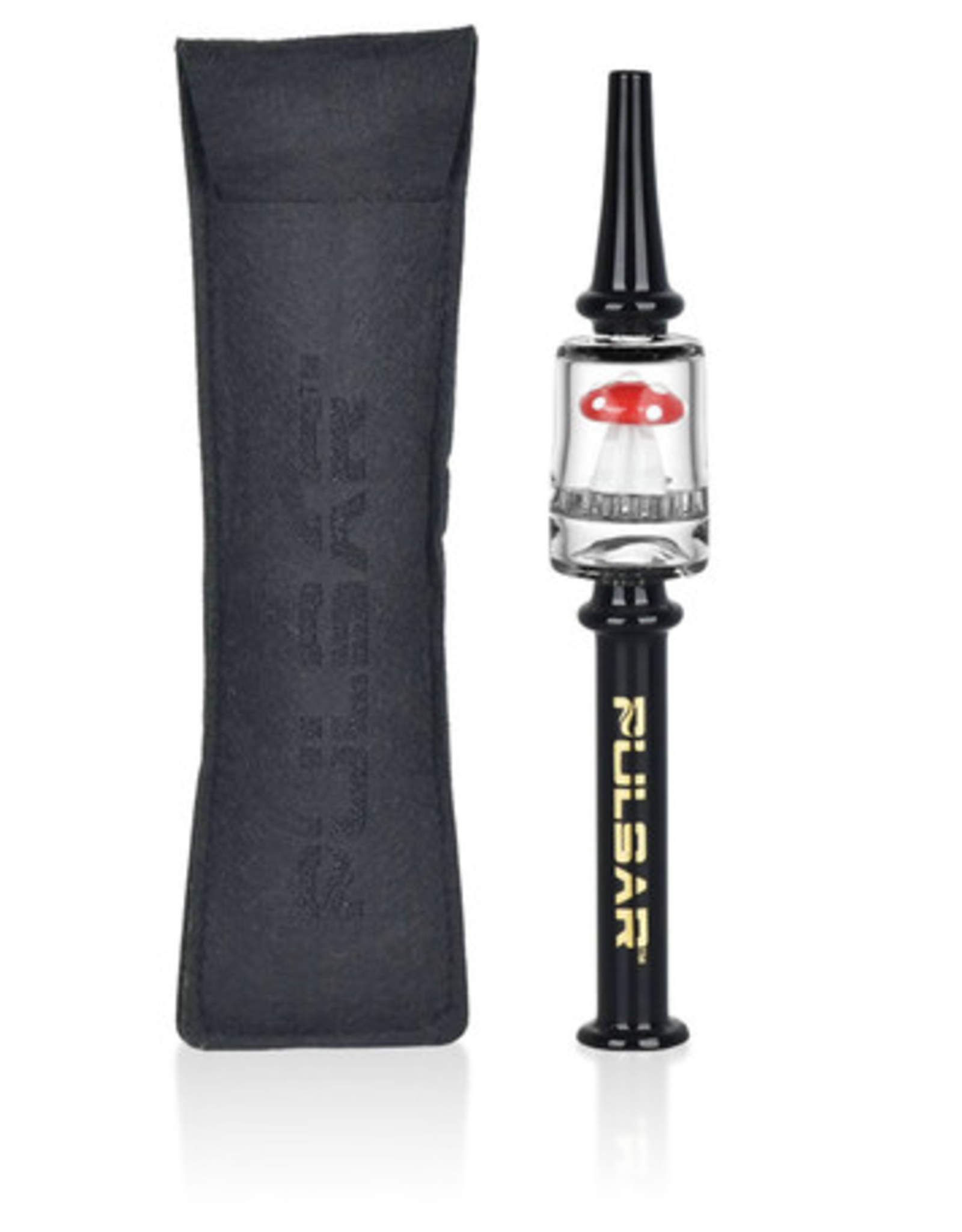 Pulsar 6.25" Shroom Dab Straw w/ Honeycomb Filter by Pulsar - Assorted Colours