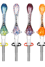Pulsar 7.5" Candy Frit Twist Dab Straw by Pulsar - Assorted Colours