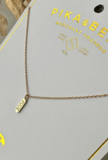 "Dire Straits" Salty Language Charm Necklace in Gold