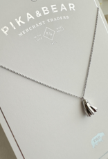 "François" Silver Ghost Charm Necklace "François" Silver Ghost Charm Necklace