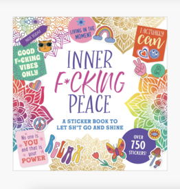 Inner F*cking Peace Sticker Book