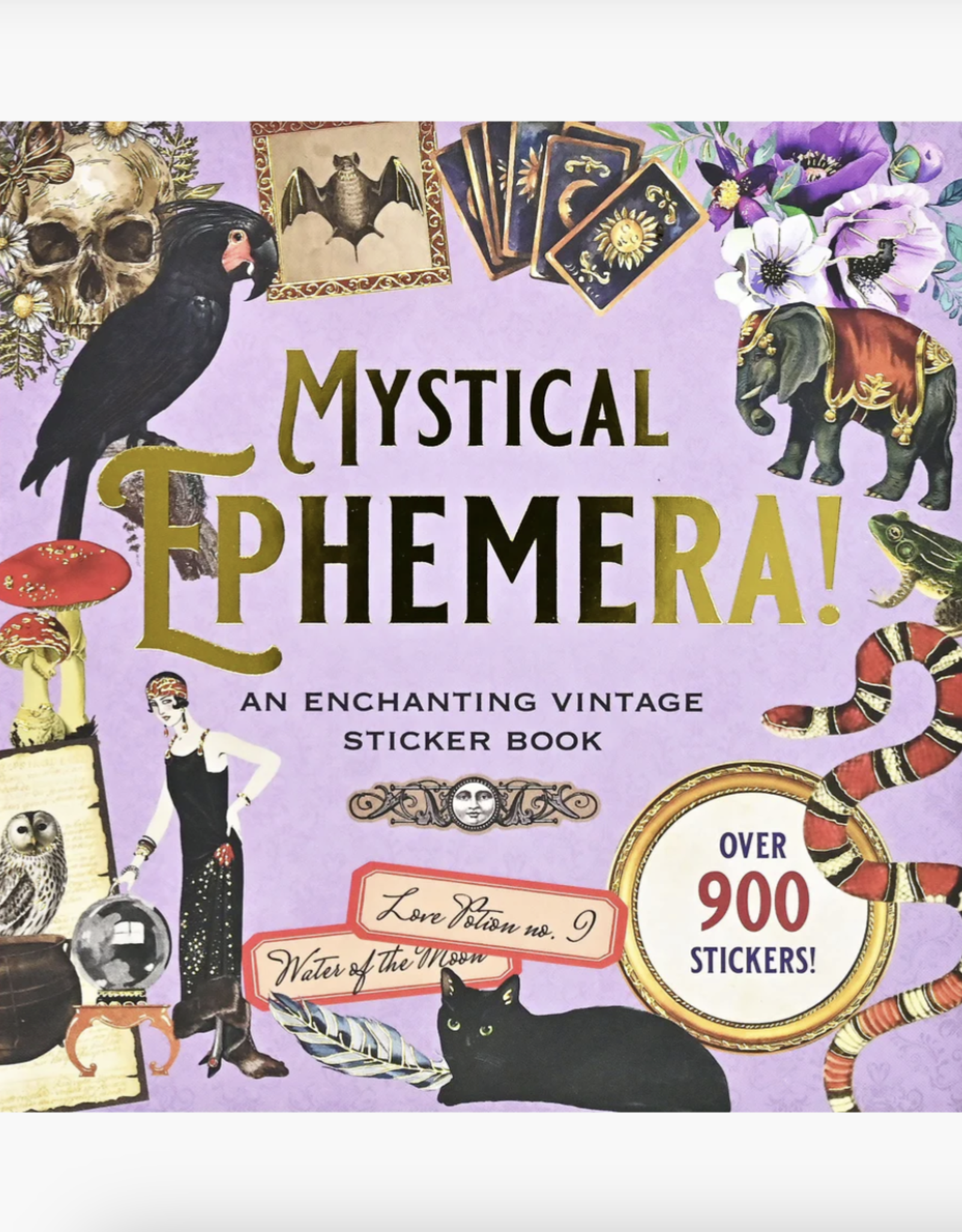 Mystical Ephemera! An Enchanting Vintage Sticker Book