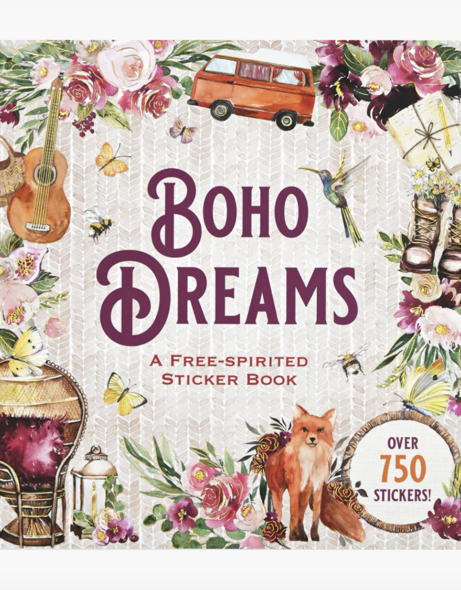 Boho Dreams Sticker Book